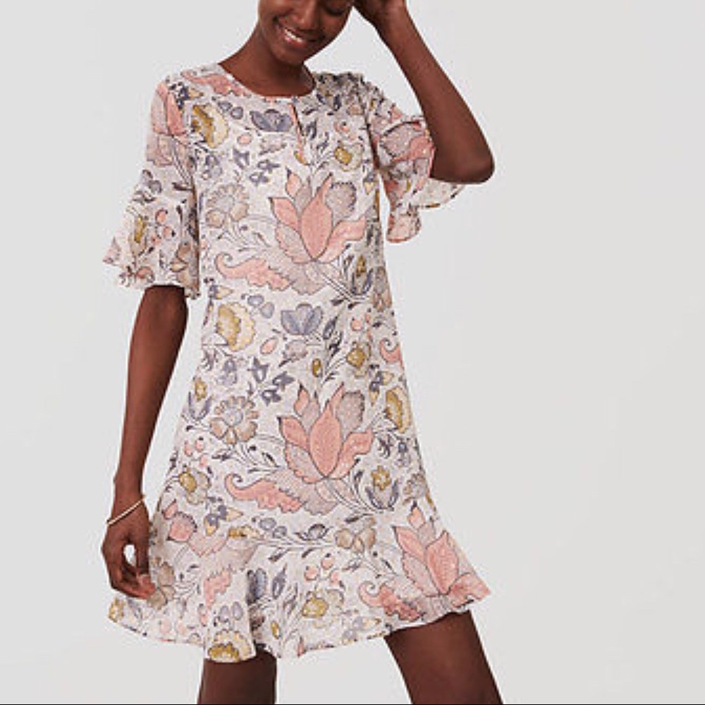 Ann Taylor Loft Petite Floral Dress